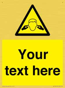 Custom Noise Hazard Sign